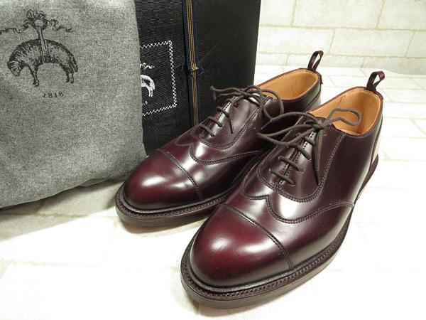 ◎未使用 ブラックフリース キャップトゥ ドレスシューズ/MZ1447