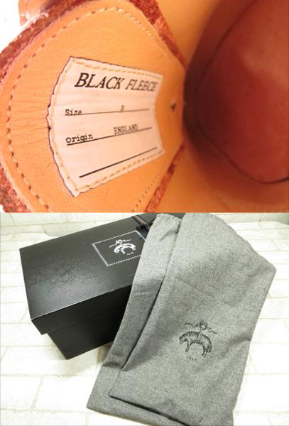 ◎未使用 ブラックフリース キャップトゥ ドレスシューズ/MZ1447