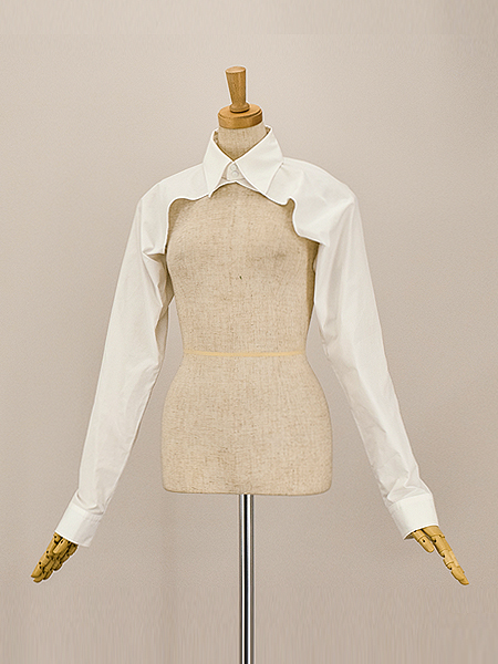 Jean Paul Gaultier セミシアーブラウス | ブラック | FARFETCH JP