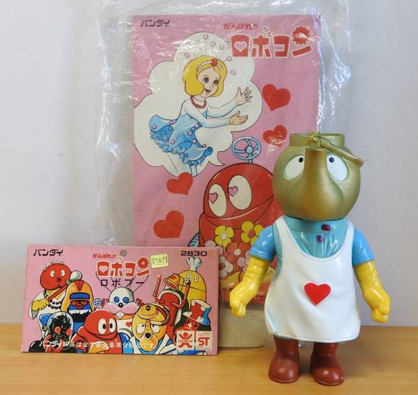 旧バンダイ がんばれ！！ロボコン ロボプー スタンダード ソフビ
