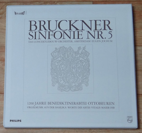 独PHILIPS HI-FI ブルックナー交響曲5番 ヨッフム