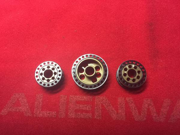 ④xray NT1 OPパッツ　アルミプーリーセット18T/19T/25T