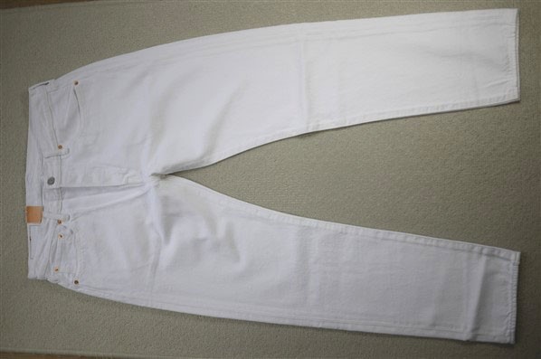 新品リーバイス 18173-0005 W34 501CT テーパード ホワイト 白