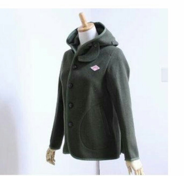 新品DANTONダントンウールモッサ フーデッドシングルジャケット