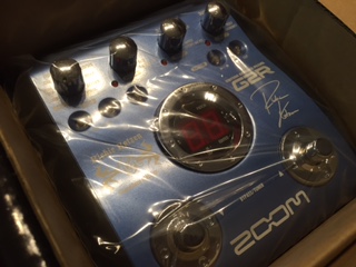 新品同様 Richie Kotzen リッチー・コッツェン ZOOM G2R エフェクター
