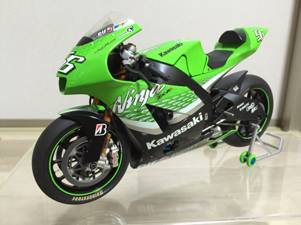 TAMIYA☆1/12 マスターワーク kawasaki Ninja ZX-RR #56中野真矢