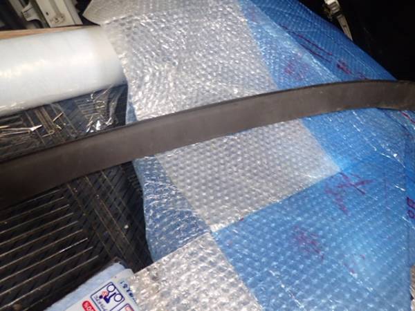 フィット GK3 フロントバンパー リップ ゴム スポイラー_1