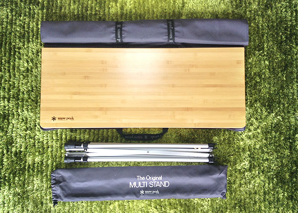 廃盤☆アジャスタブルF.テーブル竹☆スノーピーク 廃盤レア・訳あり品