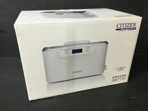 ●m924-1 CITIZEN シチズン SWT710 超音波 洗浄機 家庭用