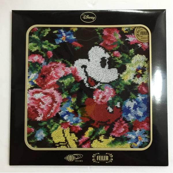 FEILER×BEAMS ミッキー コラボ限定 タオルハンカチ フェイラー