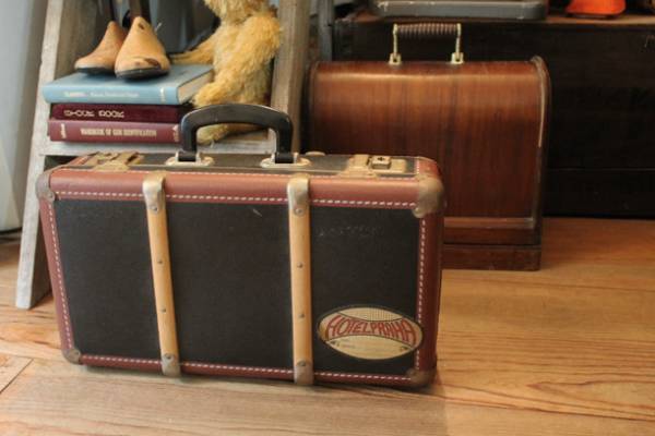 ビンテージ【バルカンファイバー　トランク】アタッシュケース