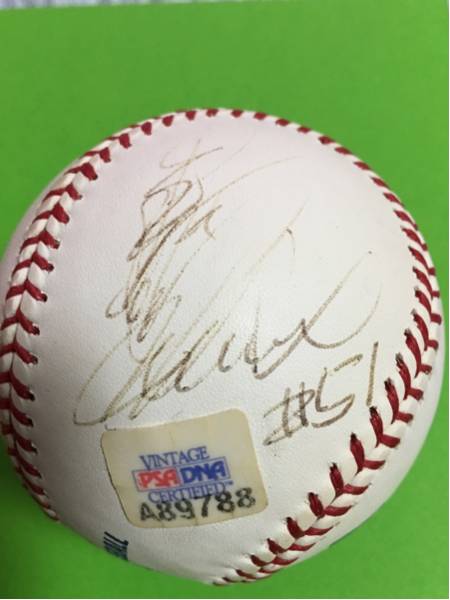 イチロー！ルーキー時復刻版鈴木一朗ICHIRO直筆サイン公式ボール レア