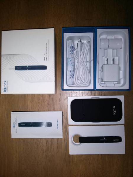 IQOS ネイビー iQOS(アイコス) ◇[B194]未使用・未開封 アイコスキット 