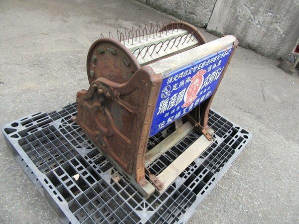 農機具□足ふみ脱穀機 □シバタ□型番不明□シバタ式□○＆ 農業 農業