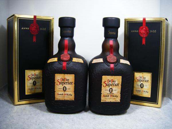 古酒 2本セット Old Parr/オールドパー スペリオール箱 未開栓 食品