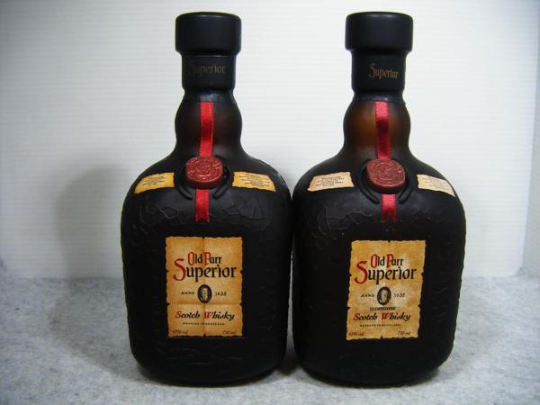 古酒 2本セット Old Parr/オールドパー スペリオール箱 未開栓 食品
