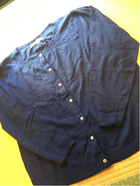 as know as オオラカ 綿シルクカーディガン新品19号