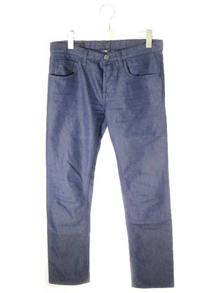 グッチ GUCCI デニム パンツ ストレート 44 インディゴ