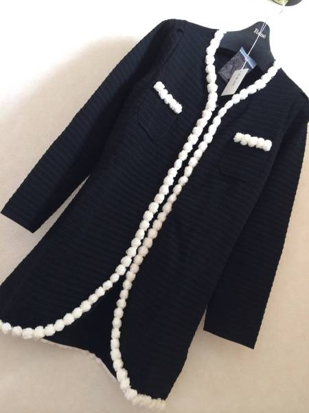 新品TO BE CHIC◆ロングカーディガン◆