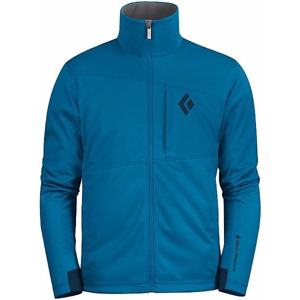 ★BlackDiamond Stack JKT Sサイズ Sapphire ソフトシェル