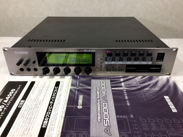 完動品 YAMAHA ヤマハ A5000 サンプラー 取説付 ,xvpbvx 【公式通販】