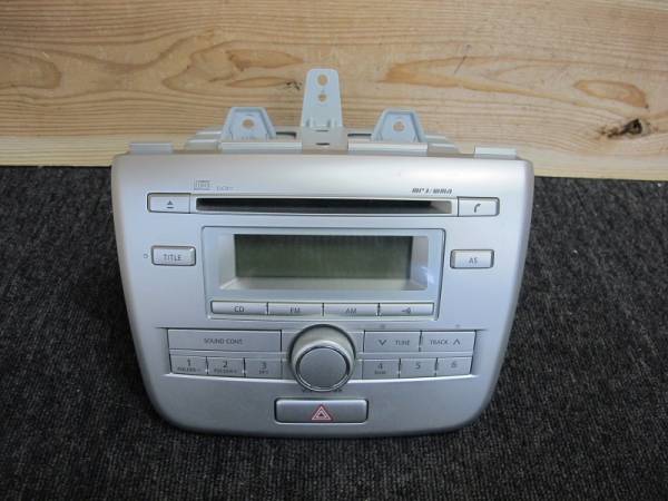 Ｈ２２ワゴンＲ ＭＨ２３Ｓ 純正ＣＤデッキＰＳ－３０７５Ｊ－Ｃ