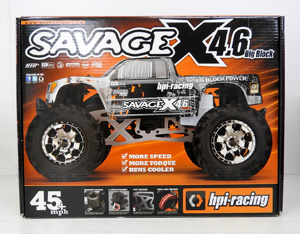 ☆hpi racing SAVAGE X4.6 サベージ エンジンカー
