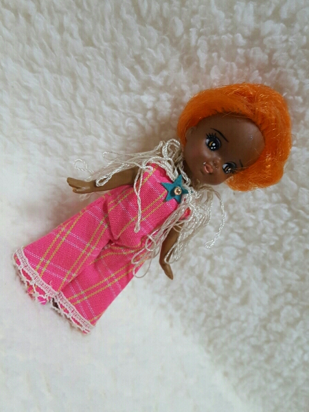 ★【当時物 アーモンドアモちゃん人形】クロちゃんメイト タカラ