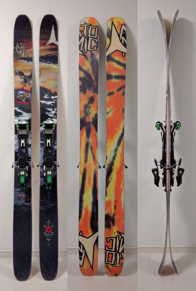 スキー ATOMIC BENTCHETLER 193 ◇Atomic Bentchetler 183 ＆ Marker Tour F12 EPF(S) Used◇ Atomic