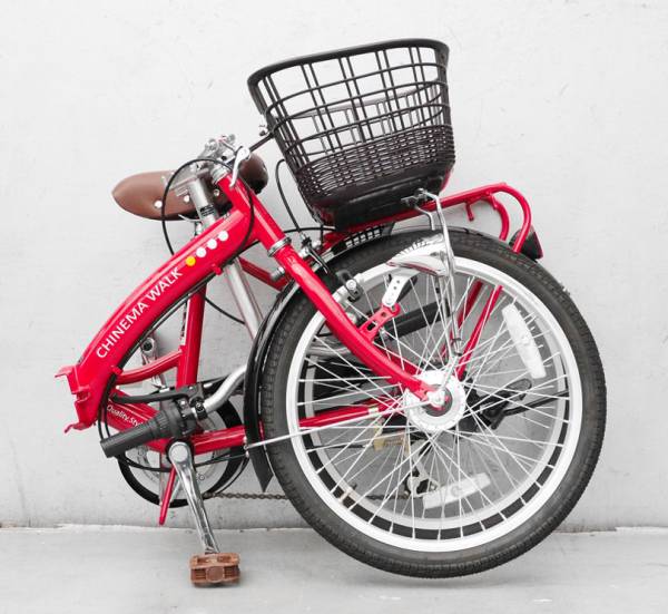 CHINEMA WALK(ほぼ綺麗)シマノ外装.6速 20イチ 折りたたみ 中古