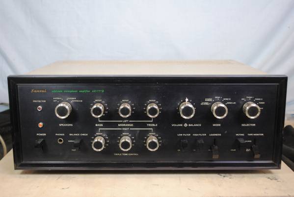 SANSUI　プリメインアンプ　AU-777D　完動品【3ヶ月保証】