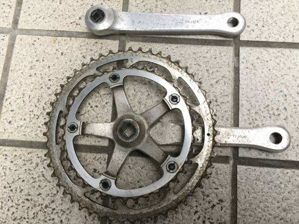 サンツアー シュパーブプロ　170㎜　51T×39T 希少