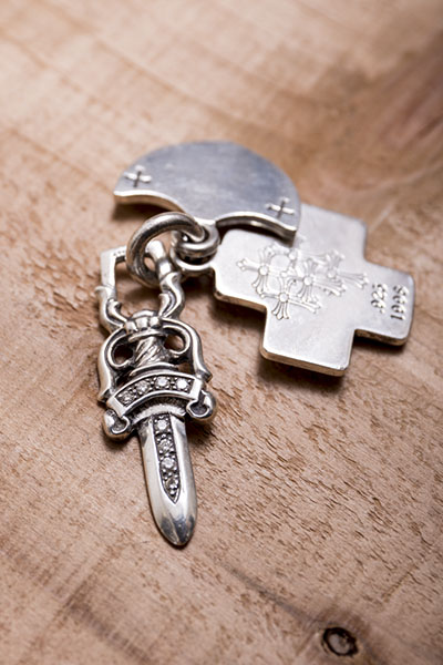 クロムハーツ CHROME HEARTS スモール スクロール スクロールラベル 