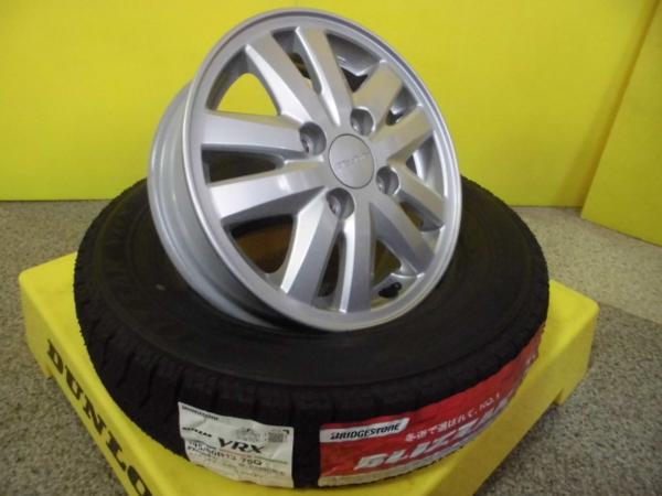 モデューロ N BOX純＆新品ブリヂストン VRX 145/80R13インチ 4本