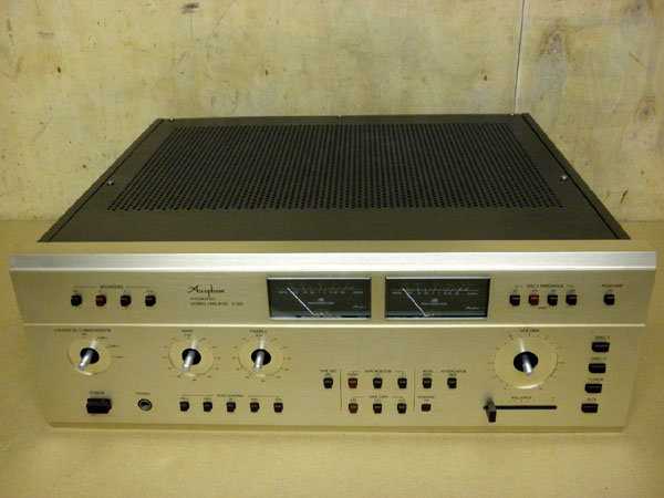 仙2 Accuphase アキュフェーズ C-202 プリメインアンプ 通電可
