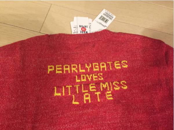 サイズ:4 PEARLY GATES パーリーゲイツ LITTLE MISS 長袖 サイズ:4 PEARLY GATES パーリーゲイツ LITTLE MISS 長袖