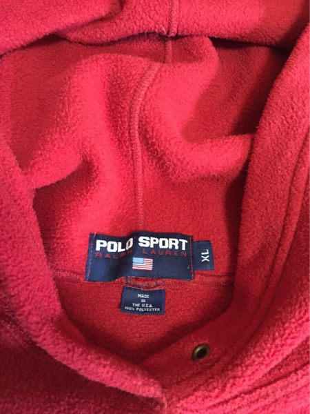 ポロスポーツ polo sport パーカー ラルフローレン 90s 92 93