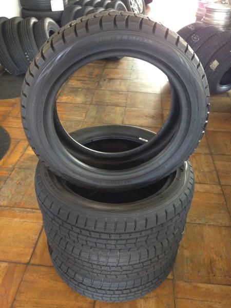 送料無料 165/55R15 4本 ダンロップ 9分山 2013年製 冬得 R111 T-559