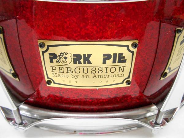 中古美品！PORK PIE PERCUSSION 14×5 パールソフトケース付き