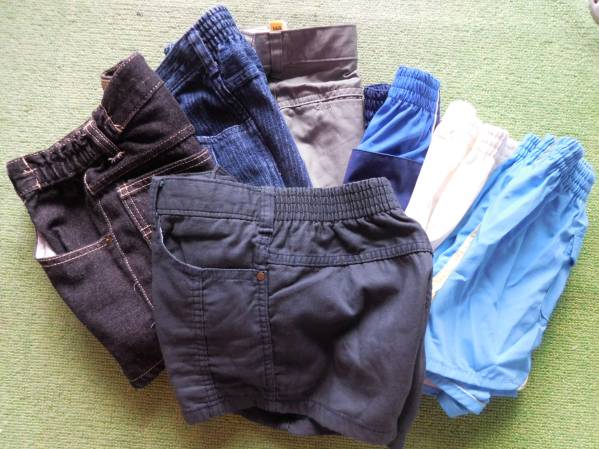 男児半ズボン7点　1980年代以前もの　新品・未使用