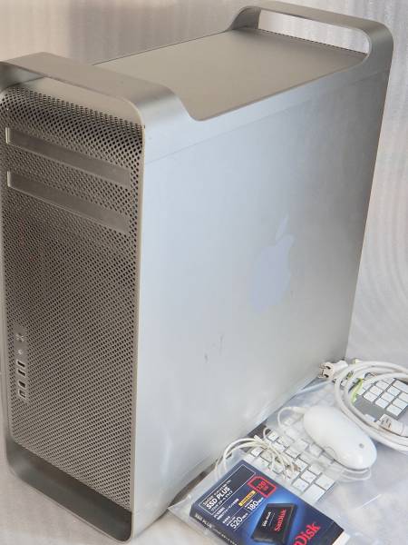 高速SSD120GB MacPro 2×2.8GHz QC 8コア/4GB WiFi