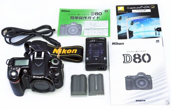 D80 ボディ Nikon - ボディシャッター数わずか 管理#2723472A 9,432回