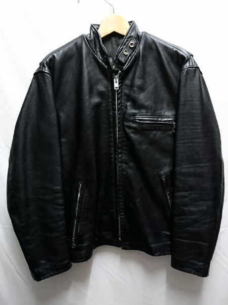 Schott ショット 641 シングルライダース スタンドカラー 38