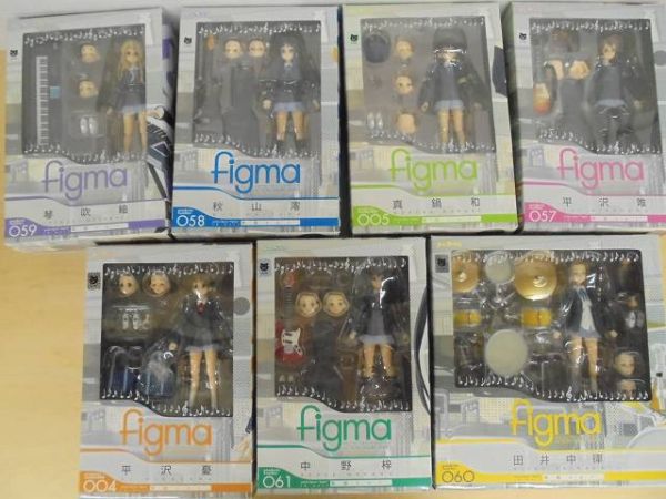 M320 figma フィグマ けいおん! 057 平沢唯 058 秋山澪等7点