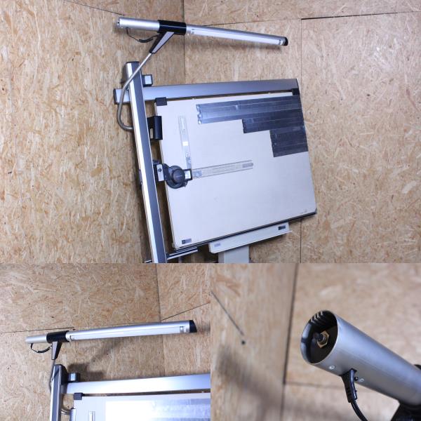 ANA10032 MUTOH 製図台TW-200 ライトLF-35 ドラフターEA-1000(定規 