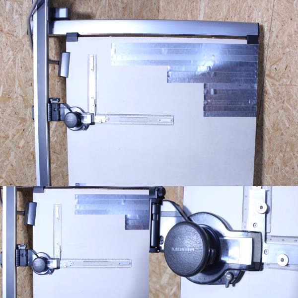 ANA10032 MUTOH 製図台TW-200 ライトLF-35 ドラフターEA-1000(定規 