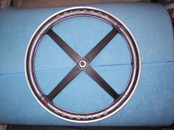 SPINERGY REV-X リア カーボンホイールチューブラー