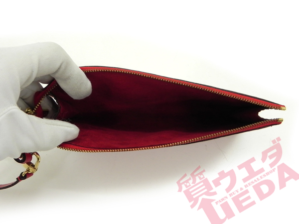 1円】ルイヴィトン エピ アクセソワール M52947 レッド 赤