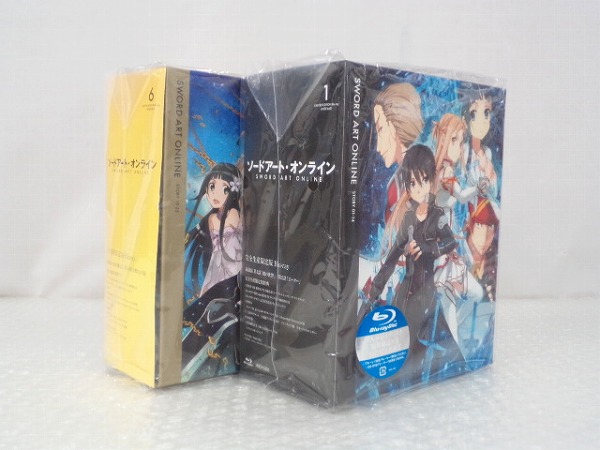 未開含 Blu-ray/BD SAO 全9巻 完全生産限定版 BOX[梱0.1]