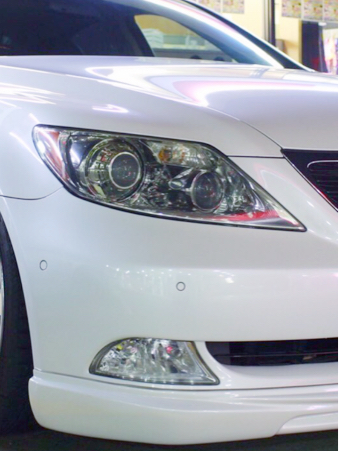LS460前期ヘッドライト！